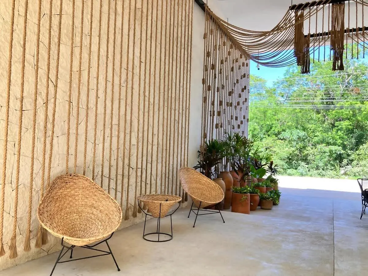 Prázdninový dům Tulum Groups Home For 7 Guest With 2 Bedrooms Balcony Common Pool Gym Yoga And Mini Market Ximbal