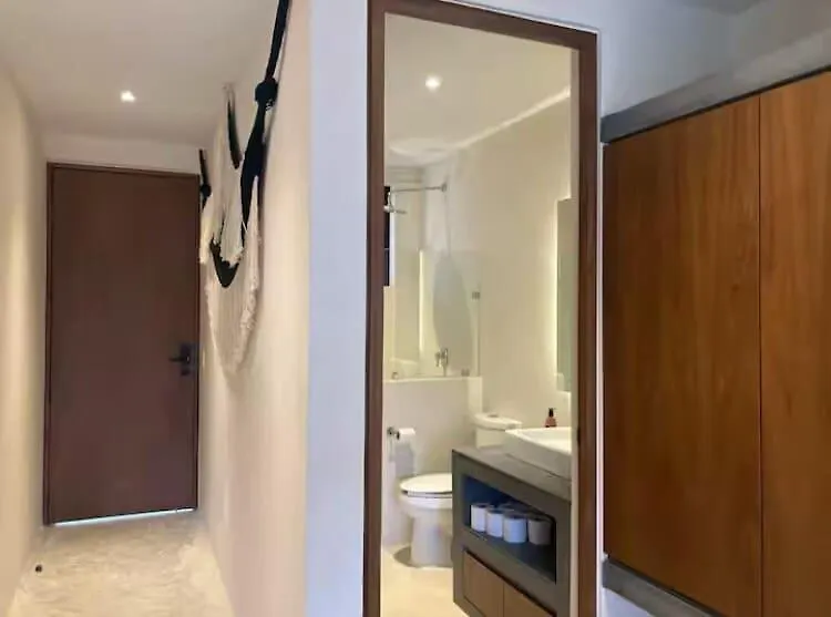 Tulum Groups Home For 7 Guest With 2 Bedrooms Balcony Common Pool Gym Yoga And Mini Market Ximbal